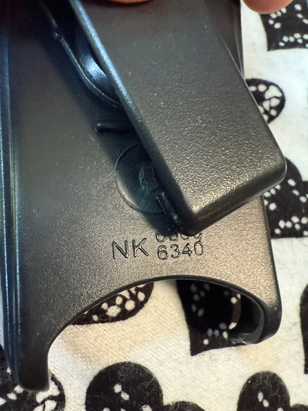 microphone clip (model A57F or similar) designed to mount microphones